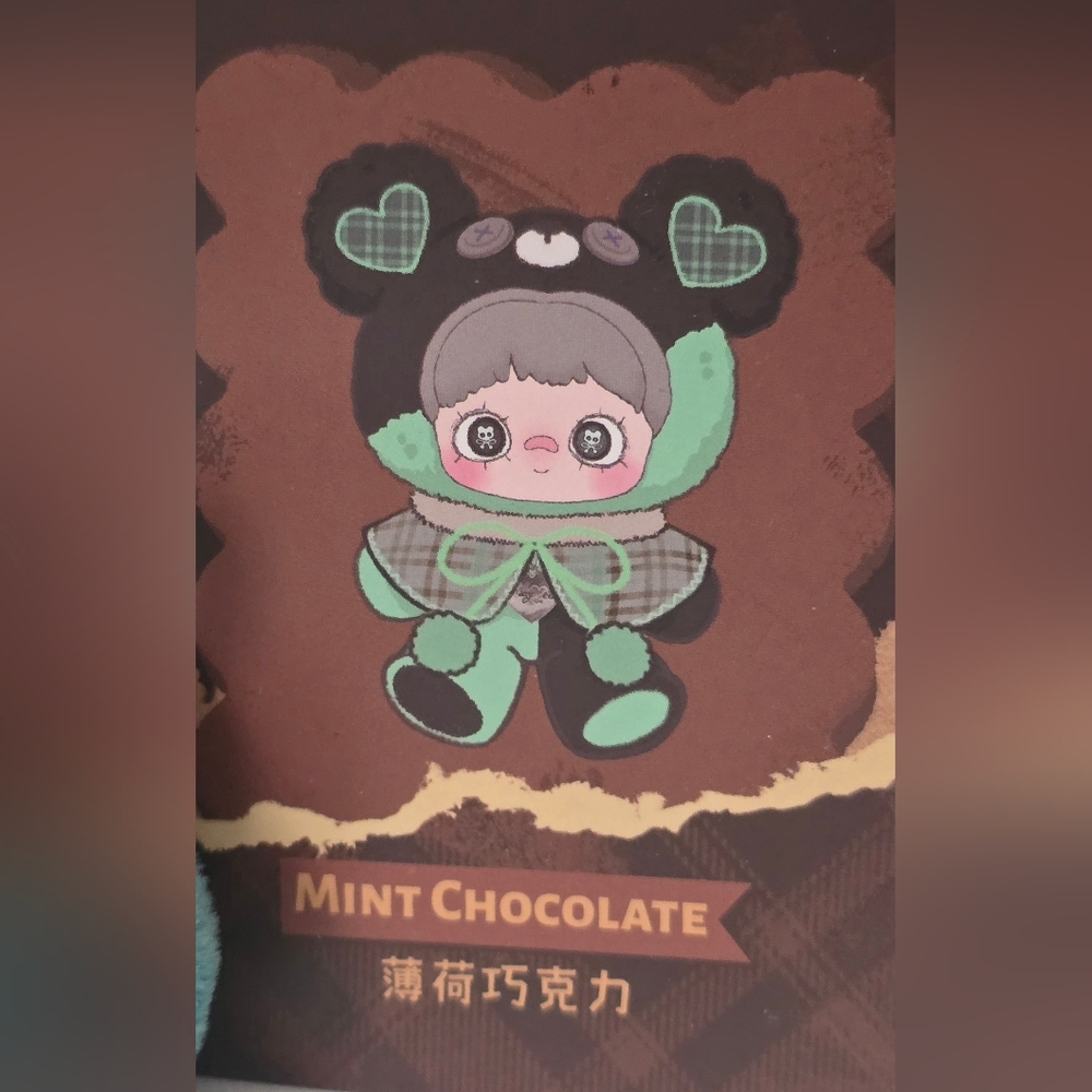 Maymei Tiny Bear Cookie Series Plush Pendant  "Mint Chocolate" - Picture 5 of 15